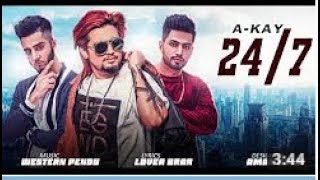 AKay  247  Western PenduZ  Latest Punjabi Song 2017  Just Bass [upl. by Sumetra63]