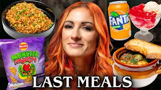 WWE’s Becky Lynch Eats Her Last Meal [upl. by Karina]