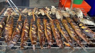 Heaven of fish Lovers Grilled Fish with Salt Crusted Sold out 100 Kilo a day  Thai Street Food [upl. by Diogenes]