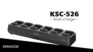 KENWOODs KSC526 a 6unit charger base [upl. by Meg]