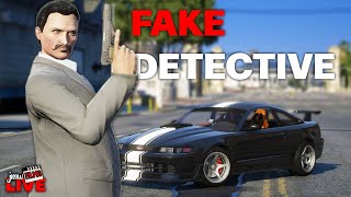 🔴FAKE DETECTIVE ft my gf amp Viewer Suggestions  GTA 5 RP [upl. by Sydalg]