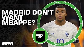 Real Madrid no longer interested in Kylian Mbappe 😱  ESPN FC [upl. by Neidhardt]