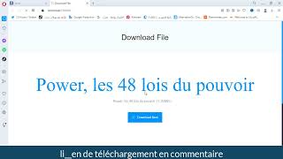 Télécharger livres Power les 48 lois du pouvoir pdf gratuit 2023 [upl. by Vladamar325]