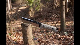 Smith Chu Outdoormesser Was kann das💵Budget💵 Amazon Messer unter 50€ Unboxing und Review [upl. by Samohtnhoj]