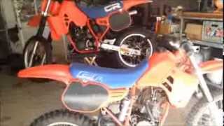 1985 Honda CR 125 CALVMX Post Vintage GP2 Project Racers Part 1 [upl. by Ima]