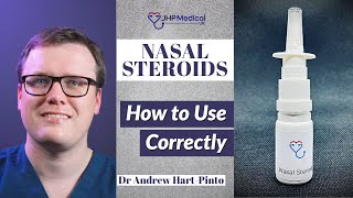 How to use a nasal spray properly  correct and incorrect ways [upl. by Nye]