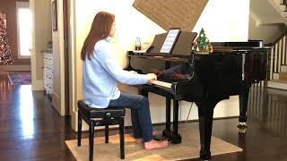 Bell Carol x David Hicken  Piano Cover  Allie Heard [upl. by Aicinet]