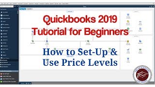 Quickbooks 2019 Tutorial for Beginners  How to SetUp amp Use Price Levels [upl. by Gabriela]