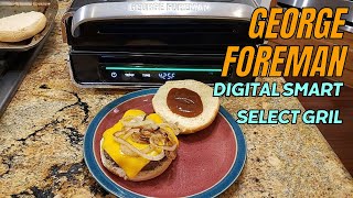 George Foreman Digital Smart Select Grill  George Foreman Grill  George Foreman Smokeless Grill [upl. by Mouldon]