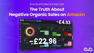 EVA Platform Showcase The Truth About Negative Organic Sales on Amazon  Explained [upl. by Siekram]