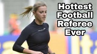 Meet the Hottest Football Referee Ever Fernanda Colombo Uliana Brazil [upl. by Alael]