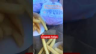 Using Burger King Coupon [upl. by Koh]