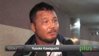 Yusuke Kawaguchi po przegranej z Pudzianem na KSW 13 [upl. by Kra]