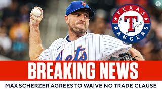 Mets TRADE CY Young Winner Max Scherzer To Texas Rangers I CBS Sports [upl. by Jr127]