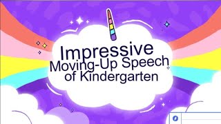 Impressive Kindergarten Speech  Liceo de Cagayan University [upl. by Oric]