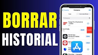 Cómo Borrar el Historial de Compras App Store en iPhone 2024 En 40 Segundos [upl. by Hareehat829]