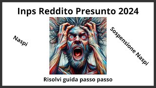 NASPI Comunicazione del reddito presunto per il 2024 [upl. by Nyleda]