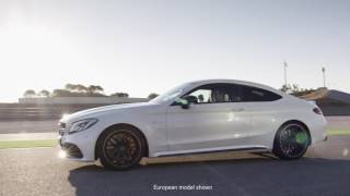 2017 MercedesBenz CClass Coupe Walk Around [upl. by Ahsiled]