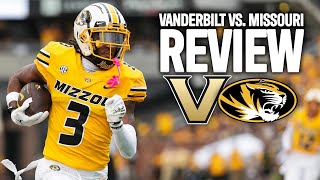 Vanderbilt vs Missouri Review  PFF Grade Release Show [upl. by Yrrok]