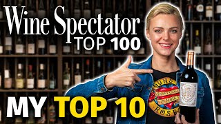 WINE SPECTATOR Top 100 My Top 10 Wines amp 3 Disappointments [upl. by Nolrak]