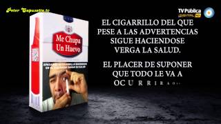 Cigarrillos quotMe chupa un huevoquot  Peter Capusotto [upl. by Sileas]