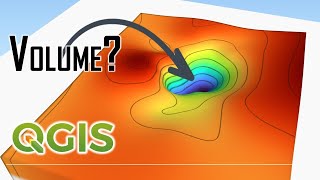 Volume Calculations using QGIS [upl. by Joacimah]