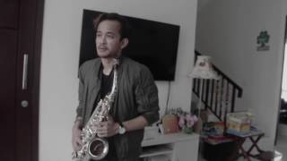 Afgan  Bukan Cinta Biasa alto saxophone cover by Christian Ama [upl. by Elocen475]