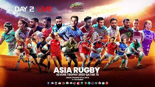 Asia Rugby Sevens Trophy 2023 🏆 Qatar 7s Day 2 live [upl. by Geier]