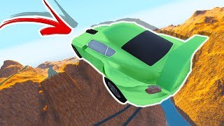 Which HYPER CAR Can Jump the Farthest Over the Grand Canyon  BeamNG Drive Automation Mods [upl. by Ortiz]