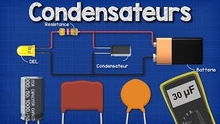 Cest Quoi Un Condensateur  condensateurs [upl. by Atilek]