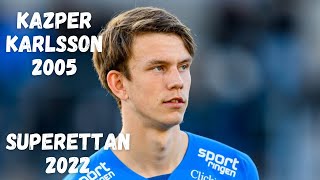 Kazper Karlsson  Superettan  2022 [upl. by Harlene]