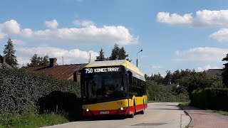 Solaris Urbino 12 IV Electric 773 🚍➡️ 750  KM Łomianki  Przejazd [upl. by Hynda]