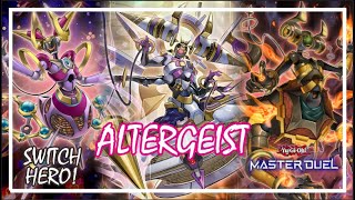 ALTERGEIST COMBO RANKED GAMEPLAY POST NIGHTMARE ARRIVALS YuGiOh Master Duel altergeist [upl. by Atinat392]