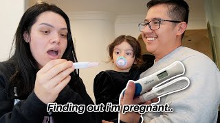 Finding Out Im Pregnant SHOCKED [upl. by Ssidnac]