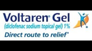 Voltaren Gel Diclofenac 232 100 gr [upl. by Maag481]