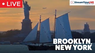 New York Harbor Waterfront Museum Brooklyn NY USA  StreamTime LIVE [upl. by Renita]