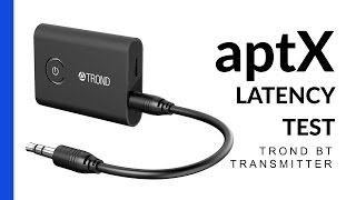 Trond Bluetooth aptX Latency Test [upl. by Oijimer]