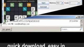 WordFeud for computer Play it on you PC as on your mobile [upl. by Sirron]