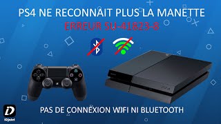 MA PS4 NE RECONNAÎT PLUS LES MANETTES  PS4 NE SE CONNECTE PLUS A LA MANETTE  ERREUR SU418238 [upl. by Leila]