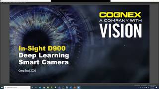 ACS Cognex InSight ViDi D900 Product Launch Webinar [upl. by Ecnarepmet599]