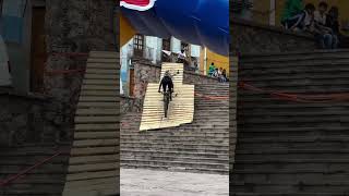 Duras caídas en el Enduro Urbano de Guanajuato 📹 hopeteam crash fail urban enduro downhill [upl. by Kcirdled]