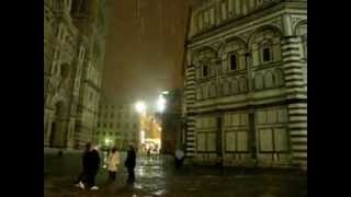 Neve a Firenze  Nevicata notturna  del 1819 Dicembre 2009 wmv [upl. by Bastian]