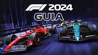 GUIA F1 2024 TODO lo que Necesitas Saber 💥 ¿Cómo es un GP de Formula 1 Coches Pilotos Circuitos [upl. by Neelak]