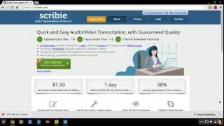 How To Transcribe Audio Files On Scribiecom [upl. by Stephie]