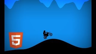 Coding a Motorcycle Game in HTML5 [upl. by Iran]