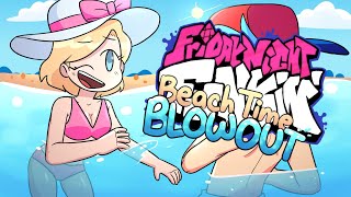 Friday Night Funkin Beach Time Blowout ForeShore FNF MOD [upl. by Gnuhc]