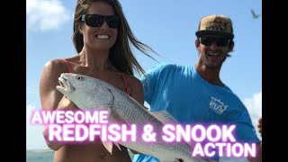 Sebastian Inlet Skiff Fishing Feat Catch Em All Fishing Capt Matt Budd and Arianne [upl. by Divine]