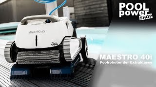 Poolroboter Dolphin Maestro 40i  Poolroboter der Extraklasse [upl. by Dallon738]