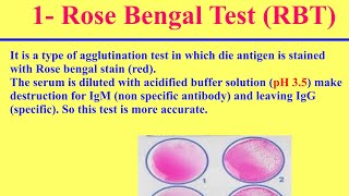 التشخيص المعملى لمرض البروسيلا فى الحيوانات Lab diagnosis of brucellosis in animals [upl. by Ayoted]