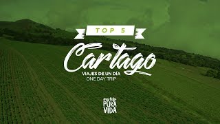 TOP 5 Viajes de un día en Cartago  Costa Rica [upl. by Neilla]